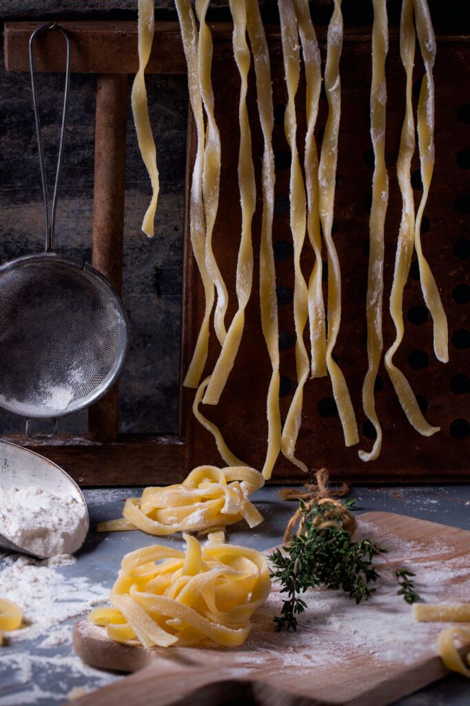 Homemade pasta